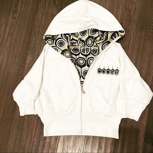 Vintage COOGI reversible cropped jacket
